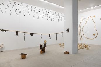 Contemporary art exhibition Tiago Mestre Fogo Fumo at GomideCo Sao Paulo Brazil