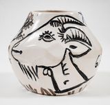 Vase aux chevres A.R. 156 by Pablo Picasso contemporary artwork sculpture